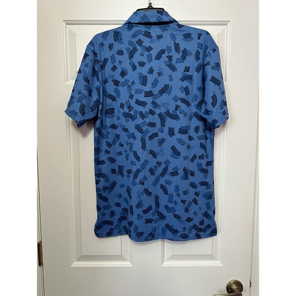 Nike Tour Dri-FIT Golf Polo Shirt Blue Design FD5739-402 Men's Size Small NEW - Picture 3 of 3